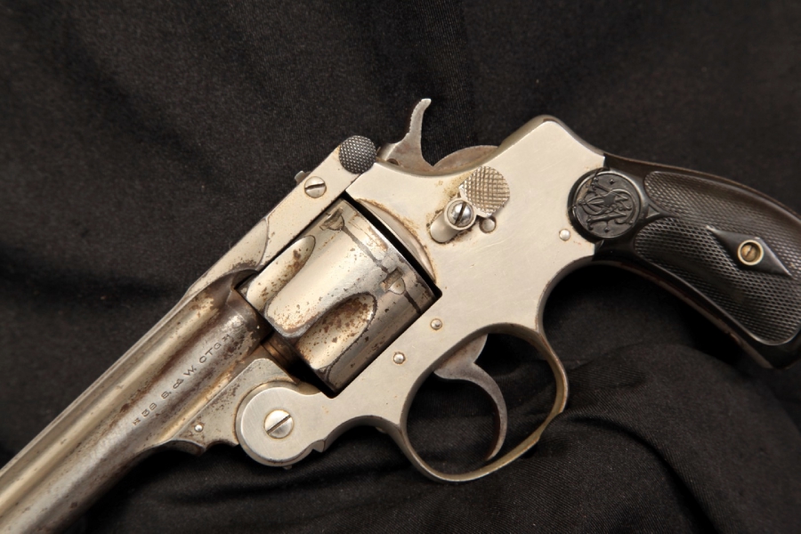 Smith And Wesson Sandw Top Break 2 Perfected 38 Double Action Revolver Candr Ok For Sale At 